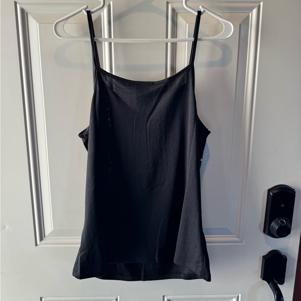 Coral Black Camisole with Rhinestone Accents - Picture 3 of 4